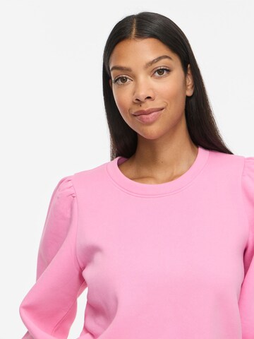 Sweat-shirt 'VIVera' VILA en rose