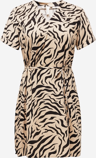 ONLY Carmakoma Dress 'NOVA LIFE' in Camel / Black, Item view