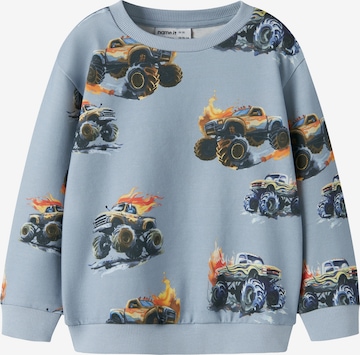 mėlyna NAME IT Megztinis be užsegimo 'NMMDALI': priekis