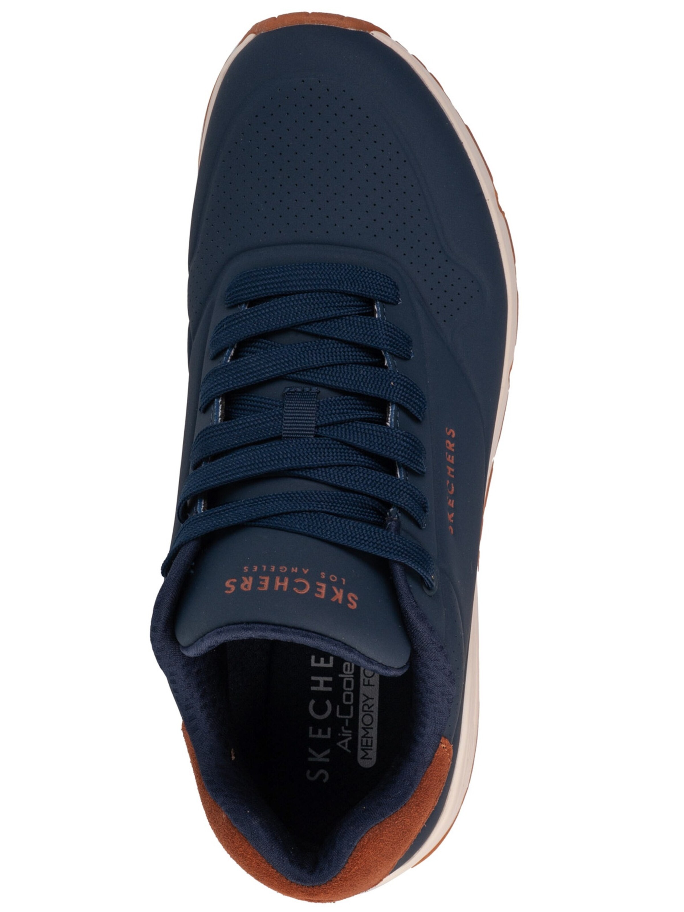 SKECHERS Sneaker low 'Skechers Uno - Suited On Air'‌‌‌‌‌ in Blau