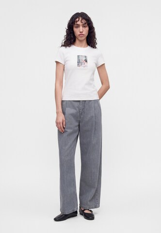 HUGO Shirts '90's' i hvid