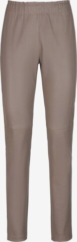 Peter Hahn Regular Pants in Beige: front