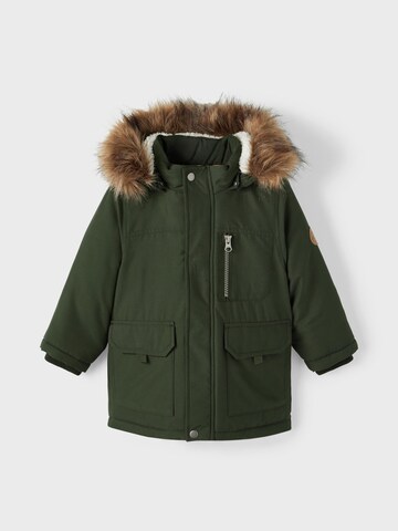 NAME IT Winter Jacket 'MACE' in Green