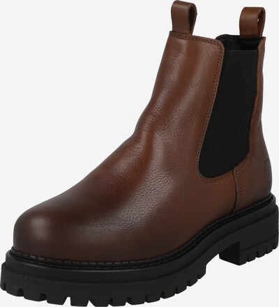 Ca'Shott Chelsea boots 'CASHANNAH' in de kleur Bruin / Zwart, Productweergave