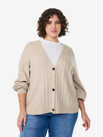 ZizziKardigan 'Cavista' - bež boja: prednji dio