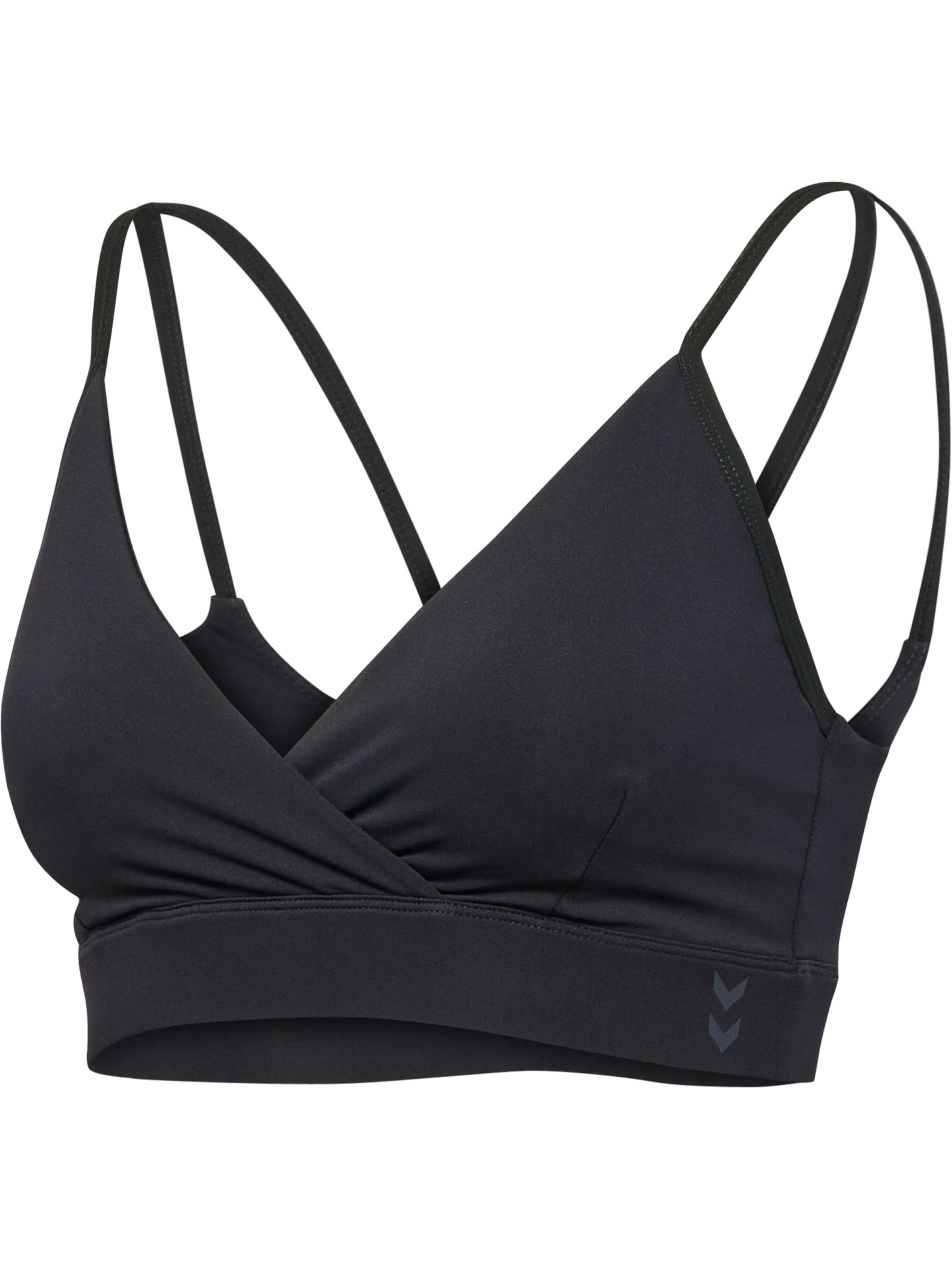 Hummel Bralette Sports Top in Black