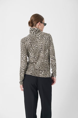 T-shirt SOAKED IN LUXURY en marron