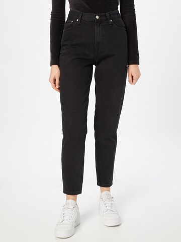 Regular Jean 'Mama' Calvin Klein Jeans en noir : devant