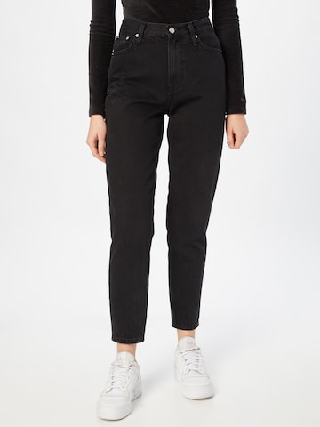 Calvin Klein Jeans Regular Jeans 'Mama' in Zwart: voorkant