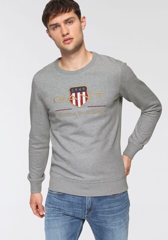 GANT Sweatshirt 'Archive Shield' in Grau: predná strana