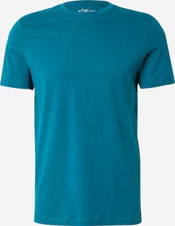 s.Oliver Shirt in Blau: Vorderseite