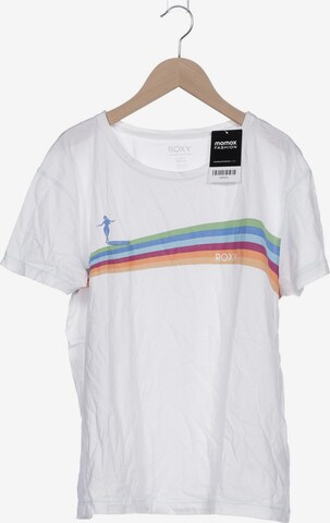 ROXY T-Shirt L in Weiß: predná strana