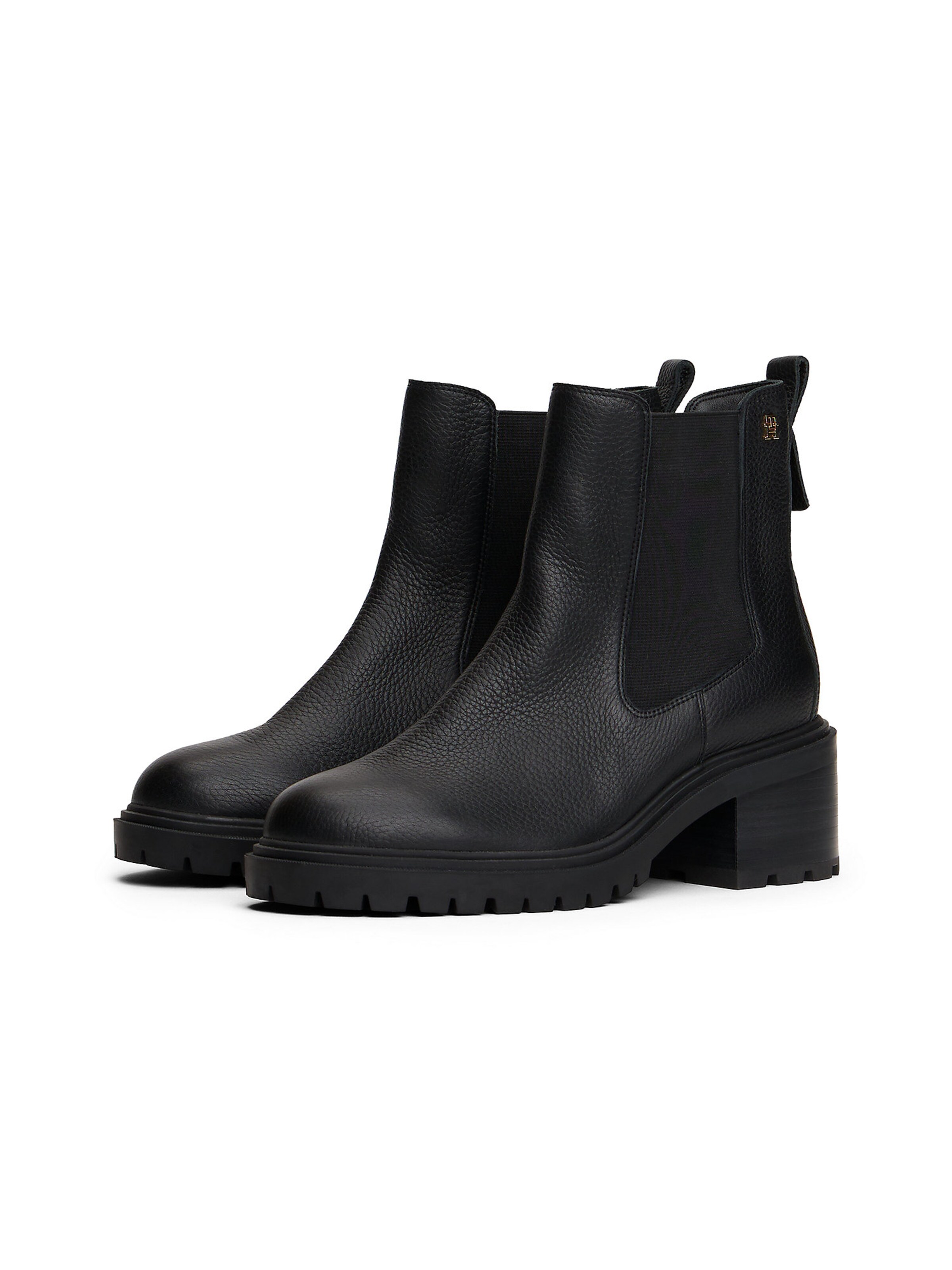 TOMMY HILFIGER Chelsea Boots in Black
