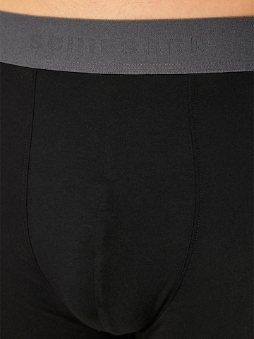 SCHIESSER Boxershorts '95/5 Cotton' in Zwart
