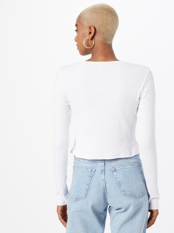 T-shirt 'NOTCH FRON' Public Desire en blanc