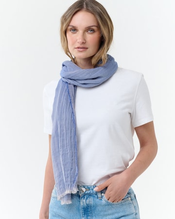 FRAAS Scarf in Blue: front