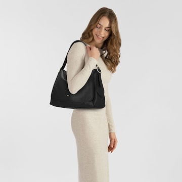 ABRO Shoulder bag 'Carina' in Black: front