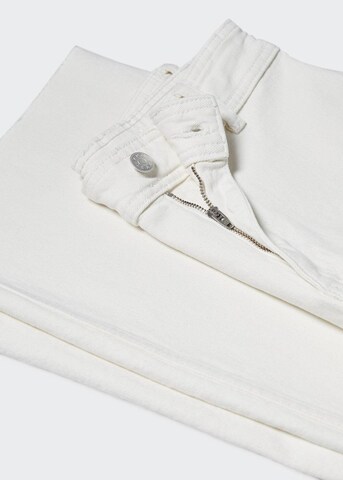 Wide Leg Jean 'catherin' MANGO en blanc