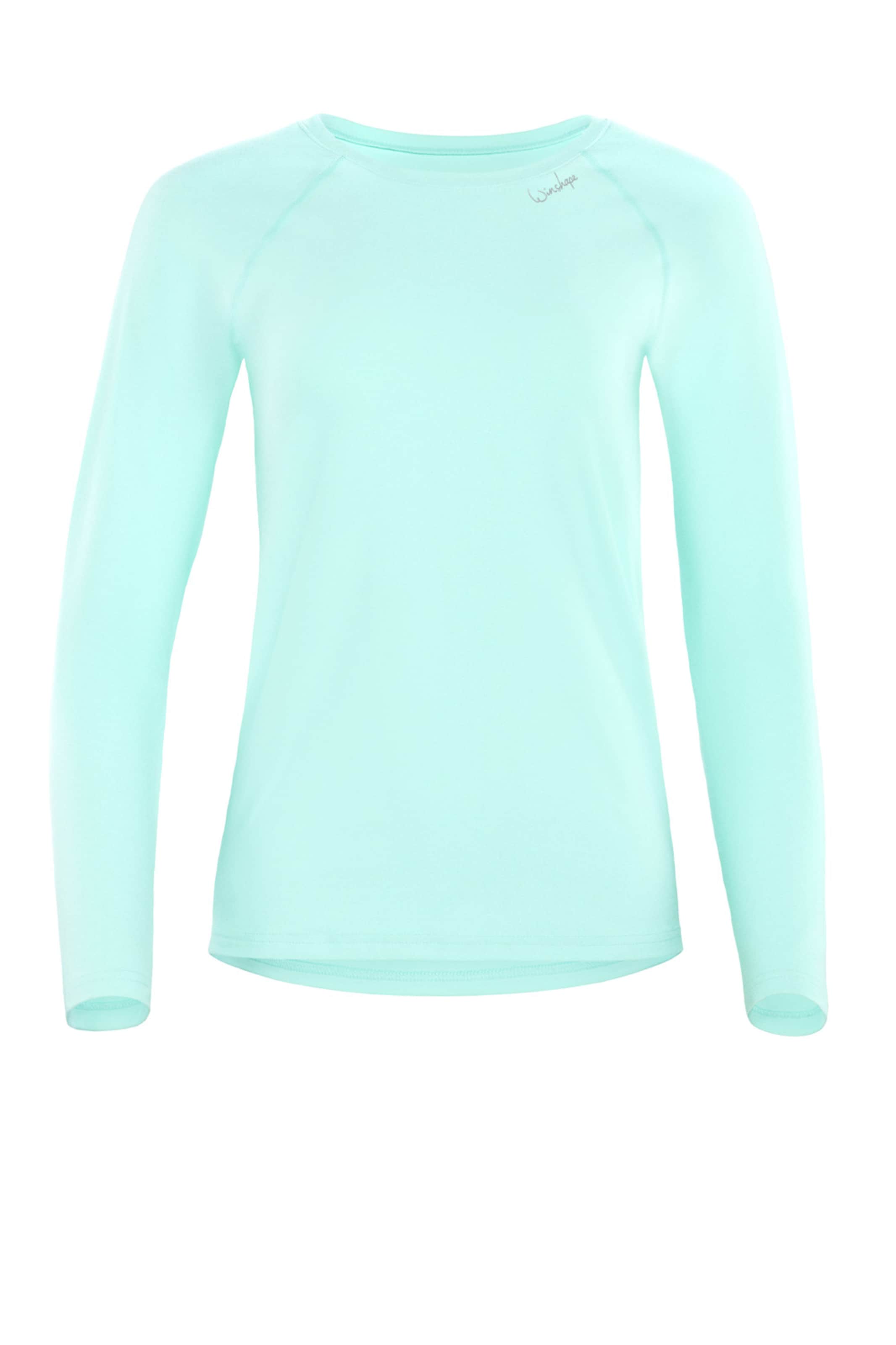T-shirt fonctionnel &#x27;AET118LS&#x27; Winshape en vert : devant