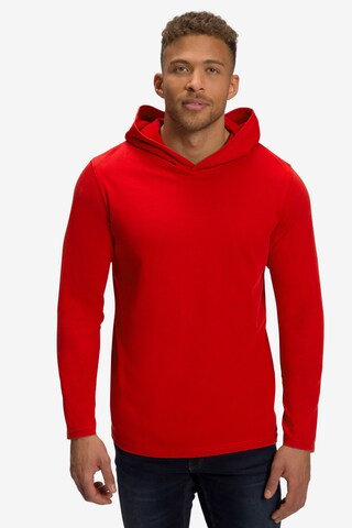 JP1880 Sweatshirt in Rood: voorkant