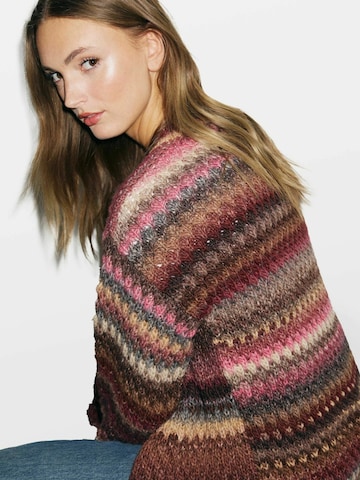 Cardigan ' Gio ' Noella en marron