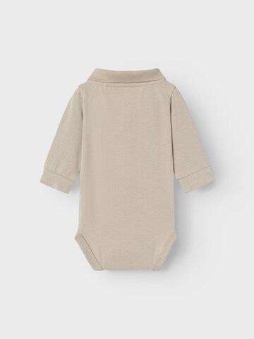NAME IT Romper/Bodysuit 'NBMHolger' in Beige