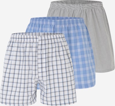 ABOUT YOU Boxer shorts 'Erik' in Blue / Dark grey / Black / White, Item view