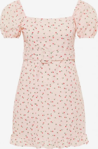 MYMO Summer Dress in Pink: front
