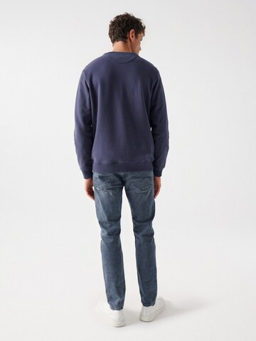 Salsa Jeans Sweatshirt in Blauw