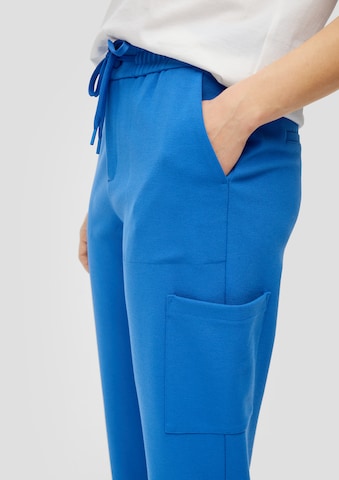 s.Oliver Slim fit Trousers in Blue