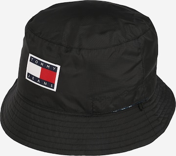 Tommy Jeans Hat 'Travel' in Black: front