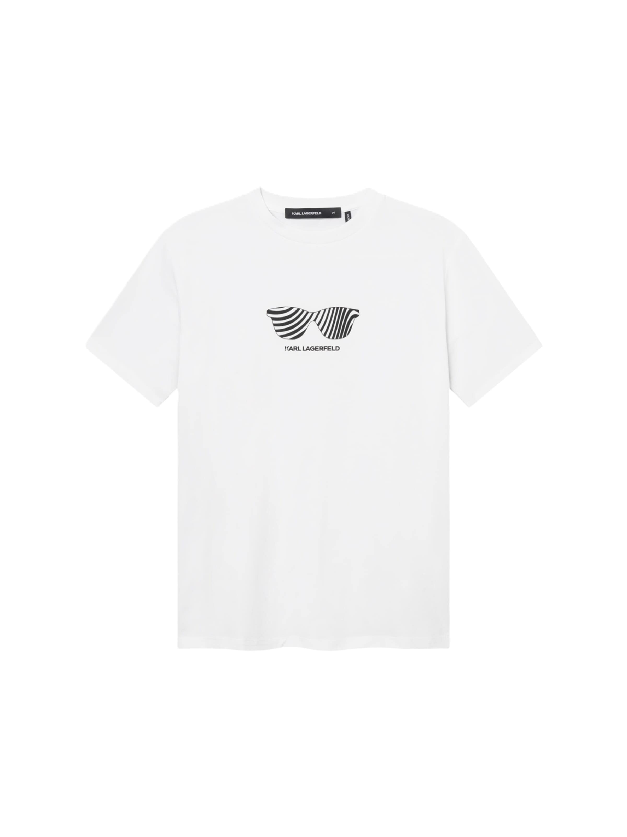 Karl Lagerfeld Shirt in Black / White, Item view