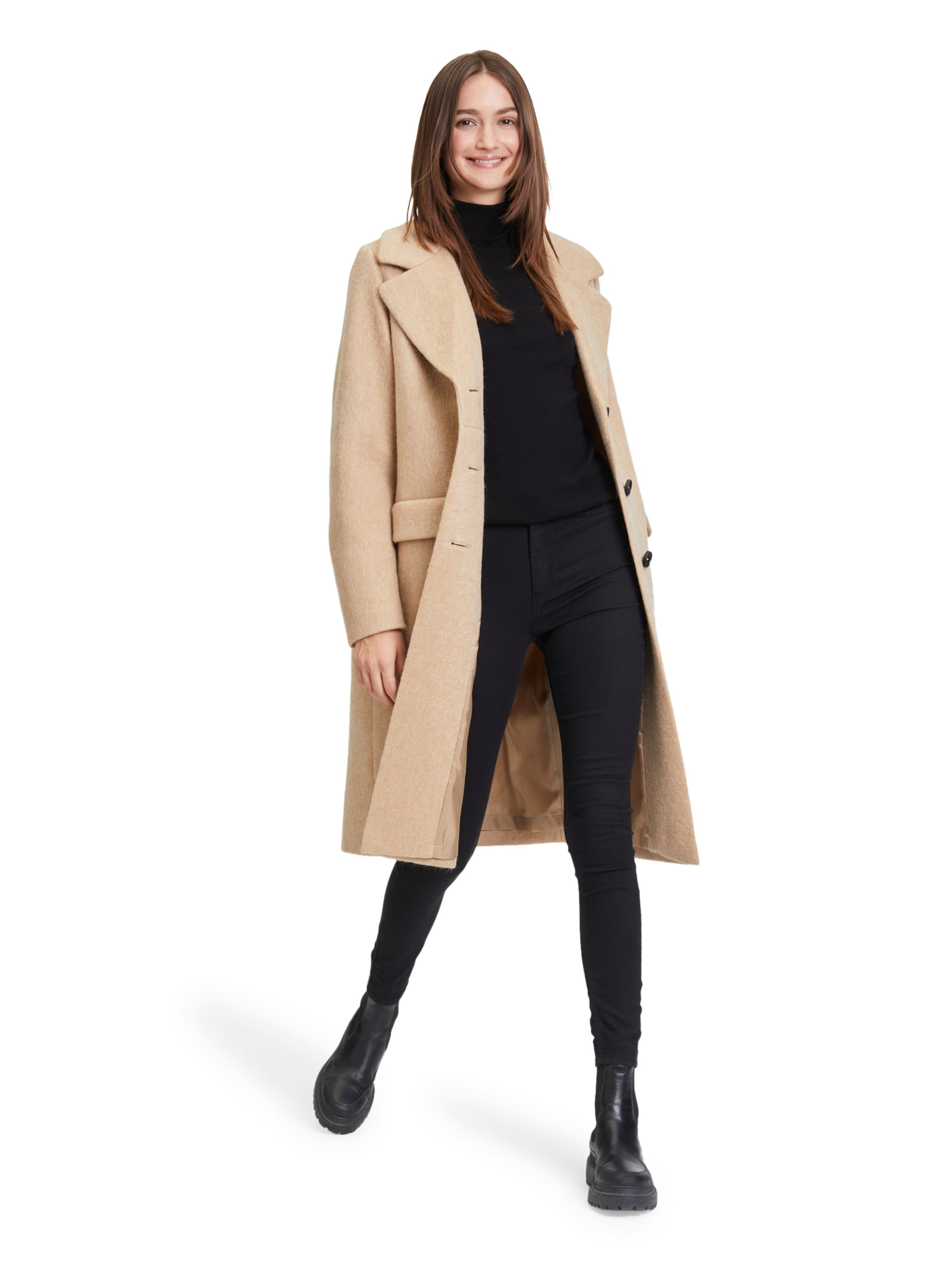 GIL BRET Overgangsfrakke i beige