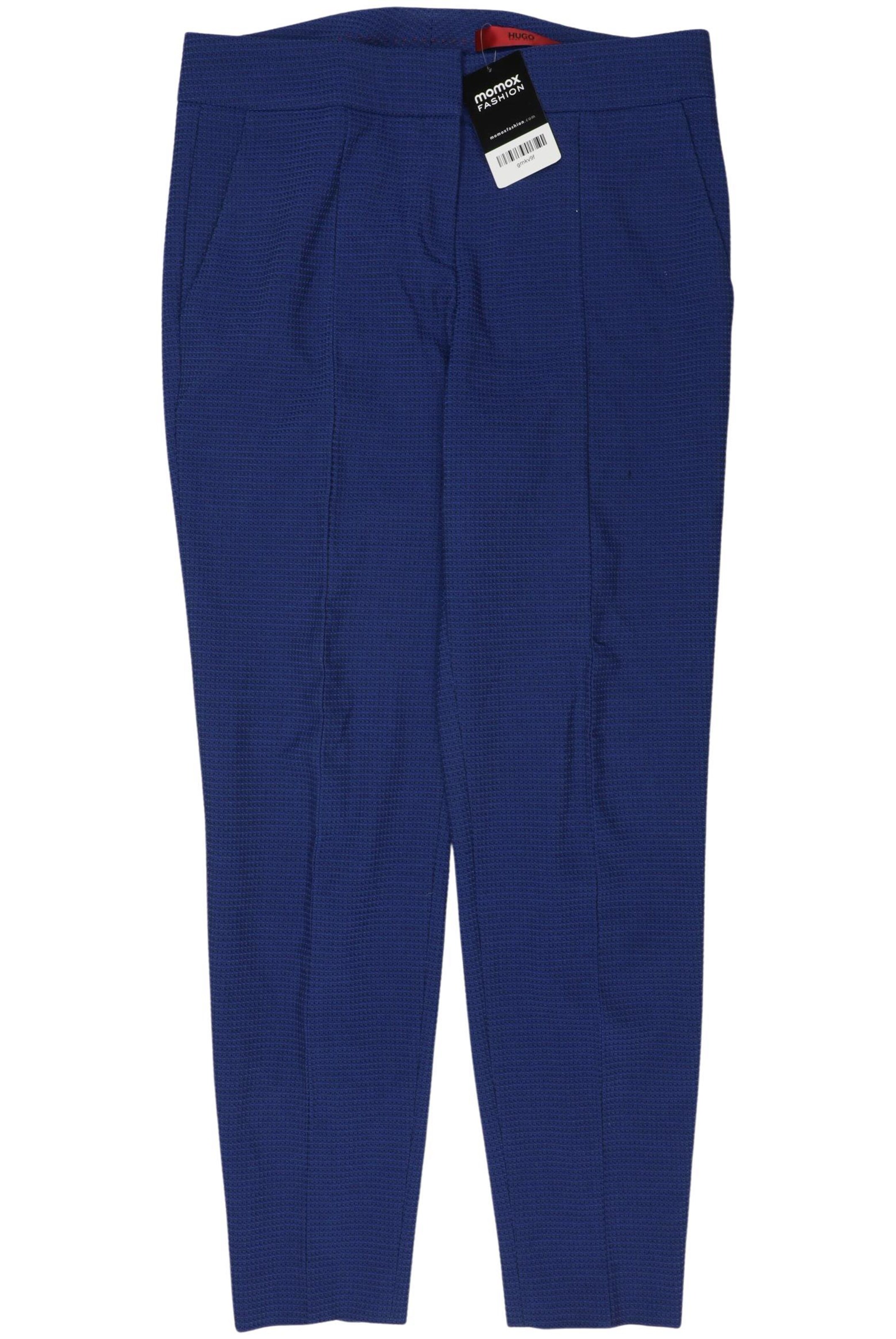 HUGO Pants in S in Blue: front