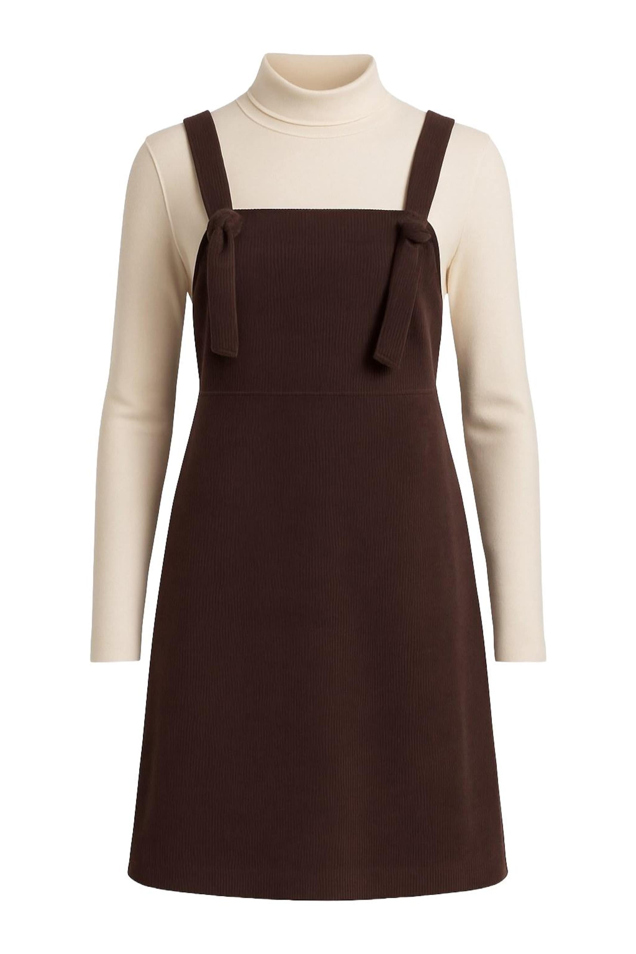 LYN MAMA Kleid in Braun: Vorderseite