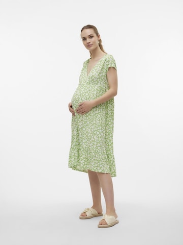 Robe 'Helen' MAMALICIOUS en vert