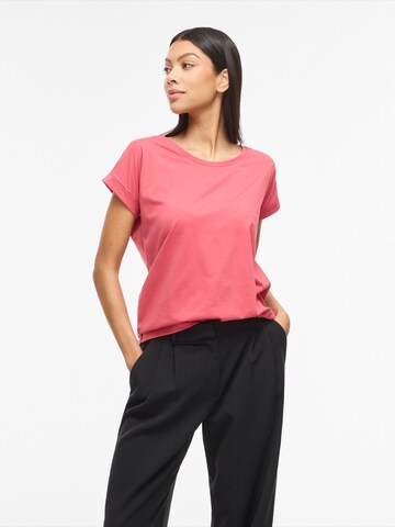 VILA Shirt 'VIDreamers' in Roze: voorkant