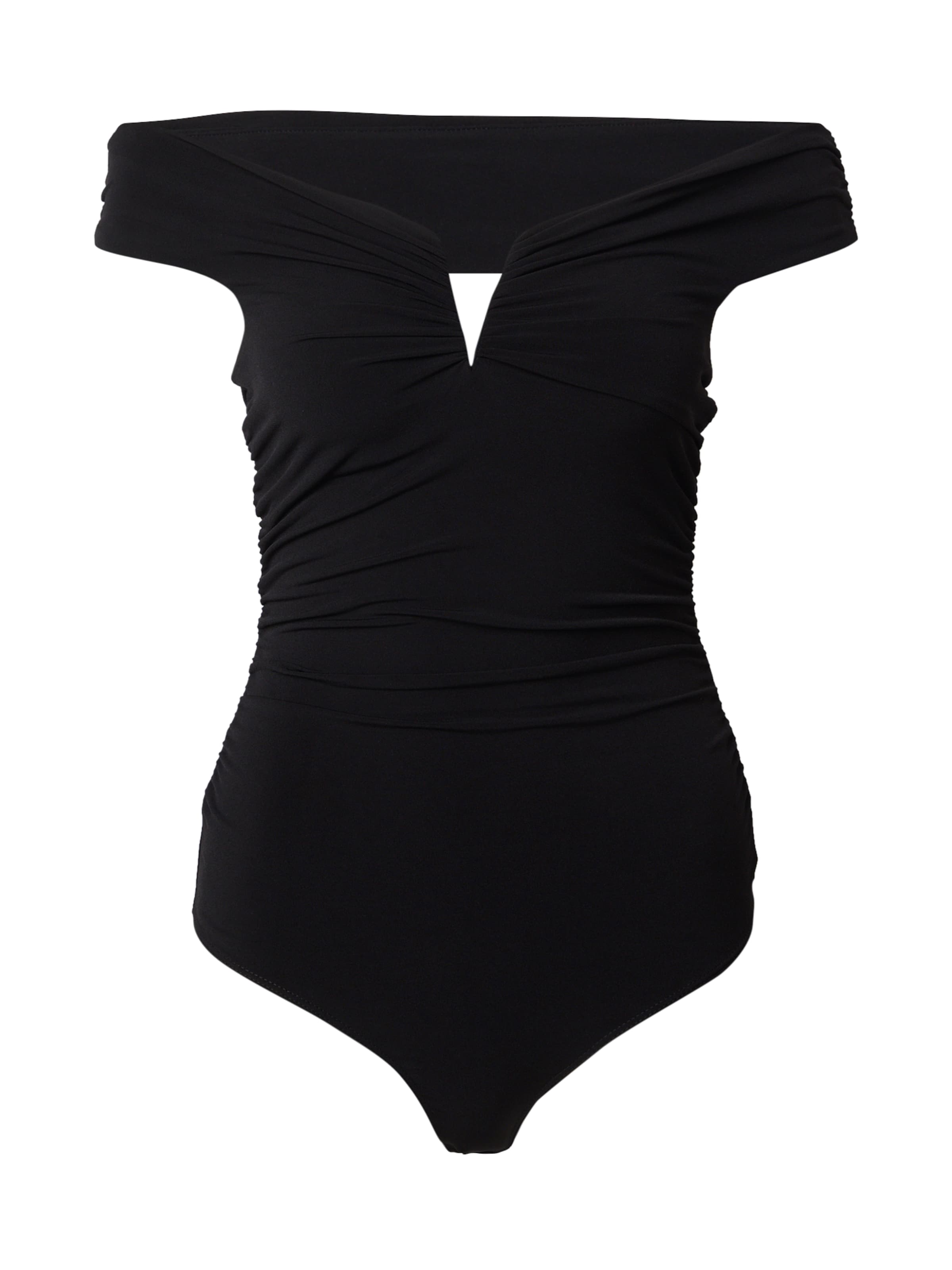 fekete ABOUT YOU Rövid body 'Frieda', Termék nézet