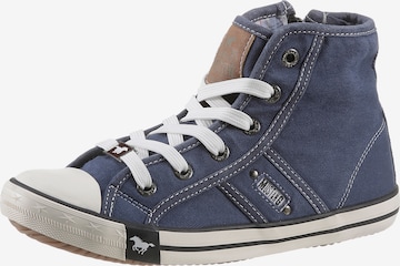 MUSTANG Sneakers in Blue: front