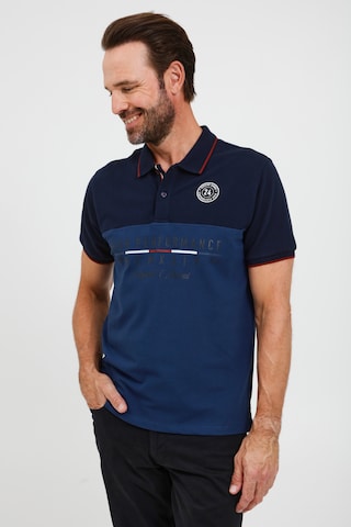FQ1924 Shirt 'REYNIR' in Blauw: voorkant