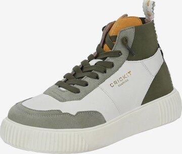 Crickit Sneakers hoog 'OLISA' in Wit: voorkant