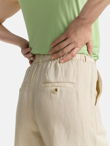 Wide Leg Pantalon TOM TAILOR en beige