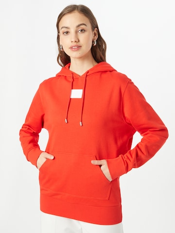 HUGO Sweatshirt  'Dasweater' in Rot: Vorderseite