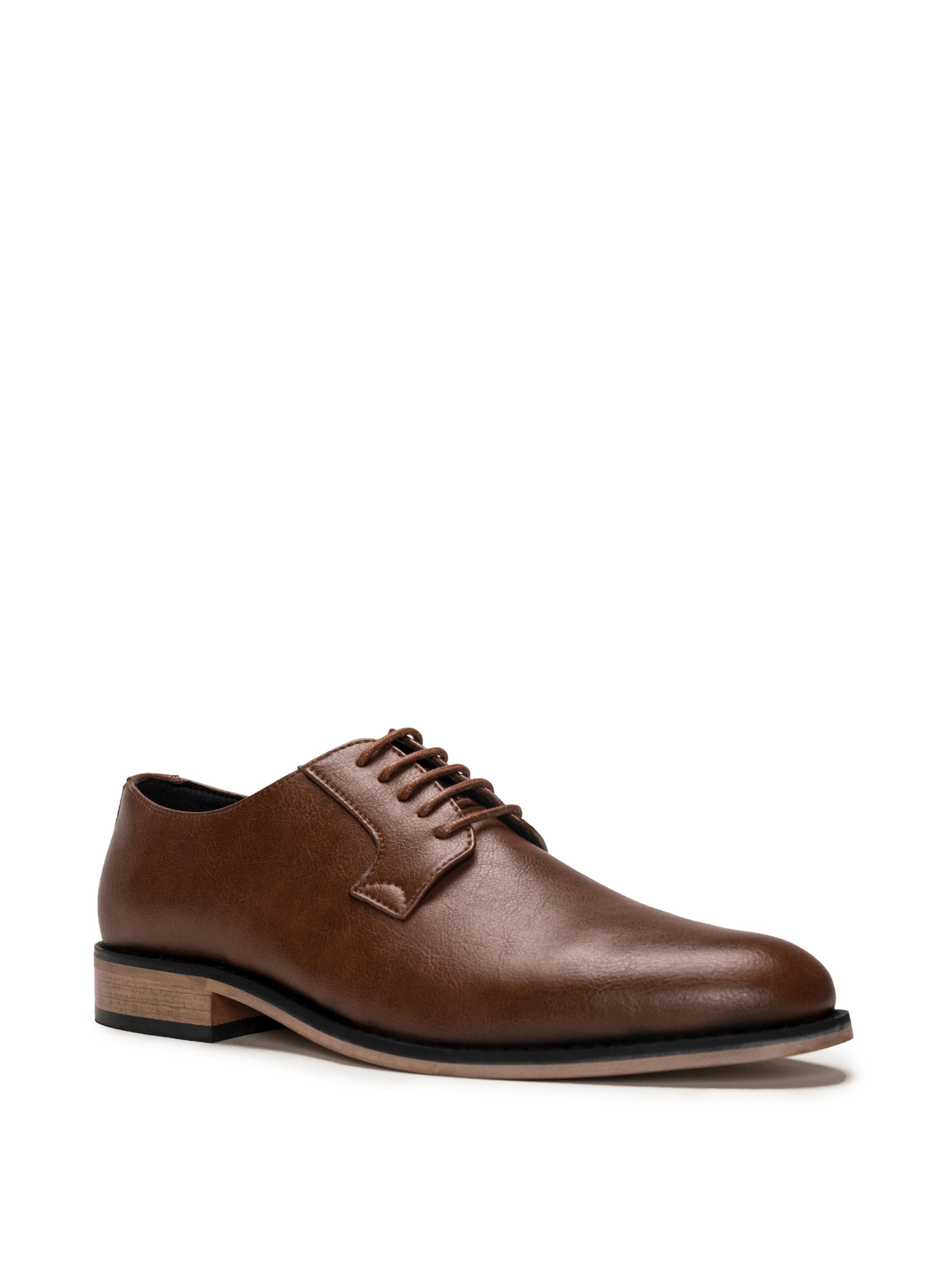 Scarpa stringata 'Jake' di nae Vegan Shoes in marrone: frontale