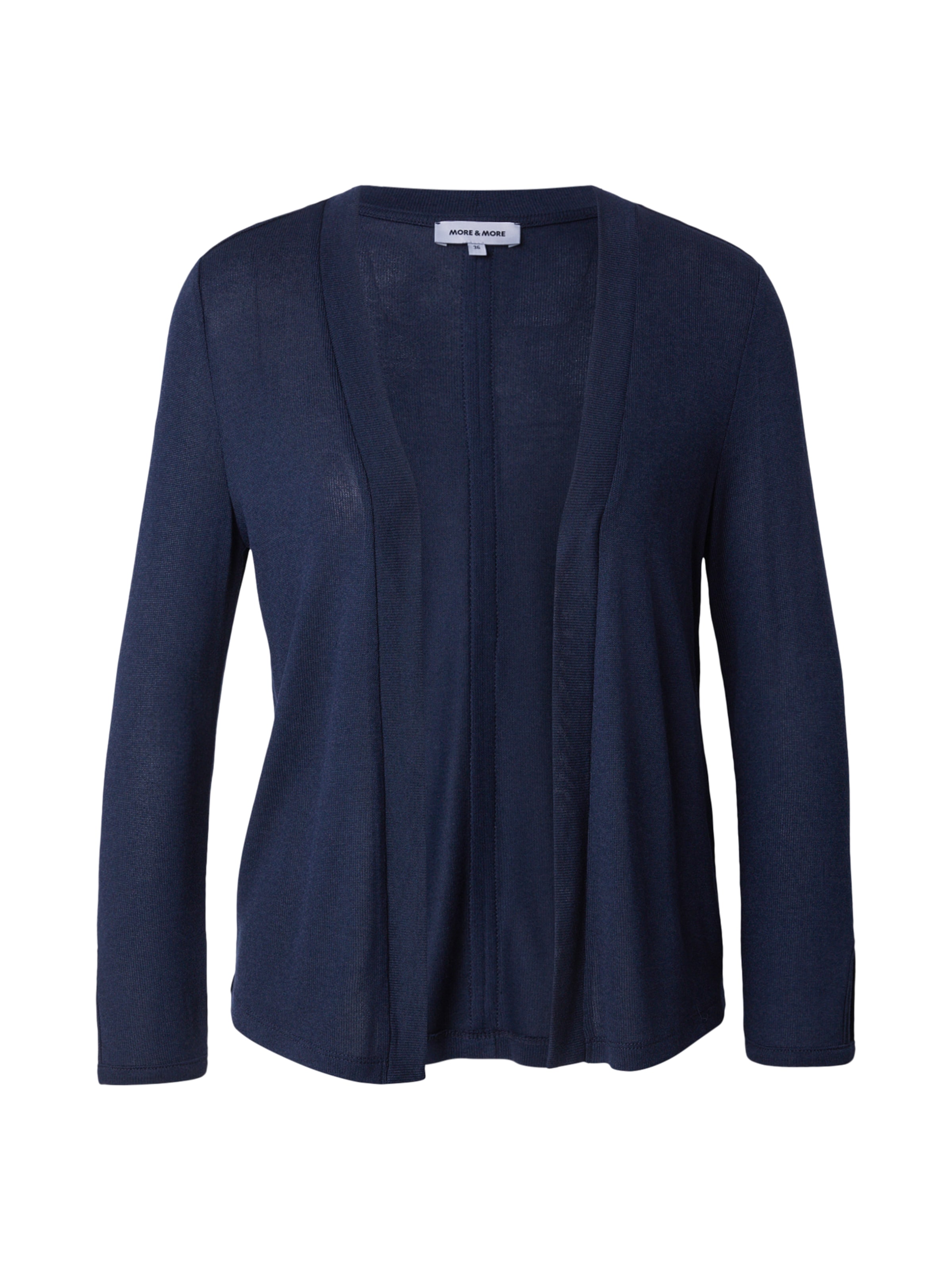 MORE & MORE Strickjacke in Blau: Vorderseite