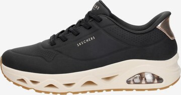SKECHERS Sneakers laag 'Slip-Ins: Uno Glide Step - Glide On Air' in Zwart: voorkant