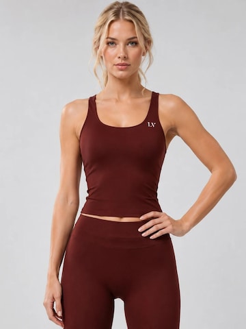 La V Sporttop 'Faye' in Bruin