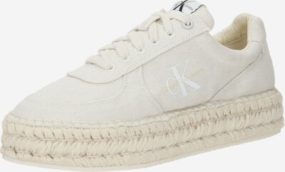 Calvin Klein Jeans Sneaker in beige / hellbeige / schwarz / weiß, Produktansicht