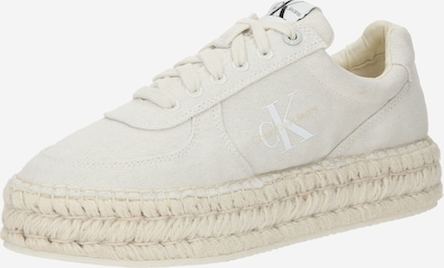 Sneaker low Calvin Klein Jeans pe bej / bej deschis / negru / alb, Vizualizare produs