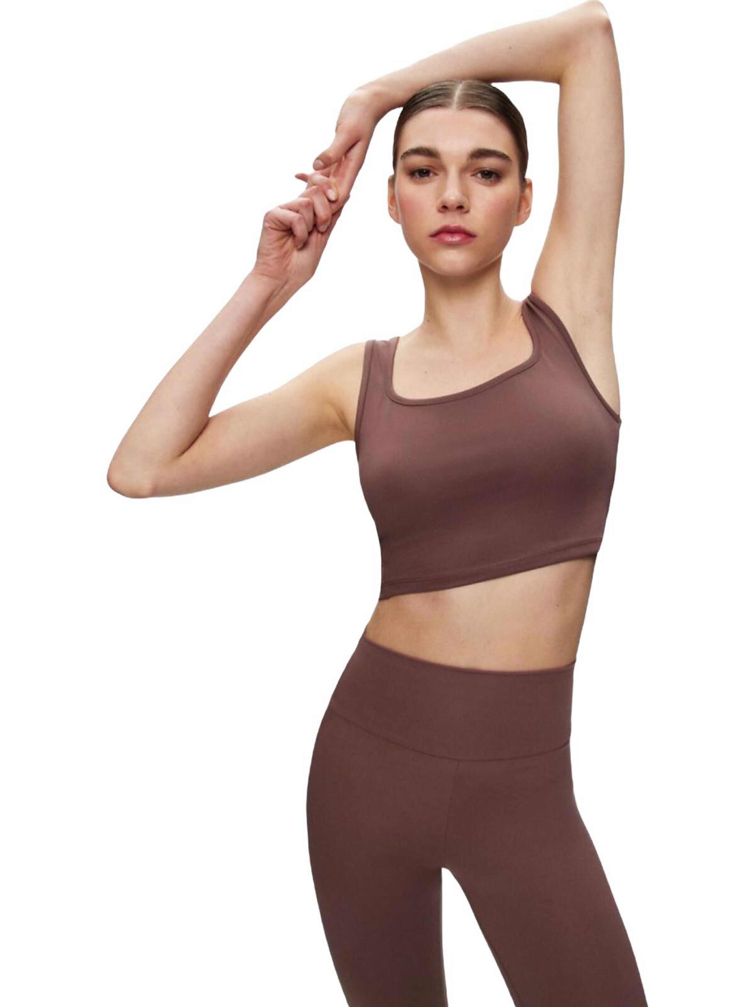 Haut 'Strappy Tank Top' LTB Jeans en marron
